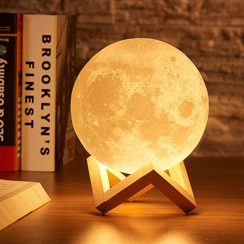 Book Light LED Moon Light Galaxy Light, Moon Night Light Decoration Indoor lighting