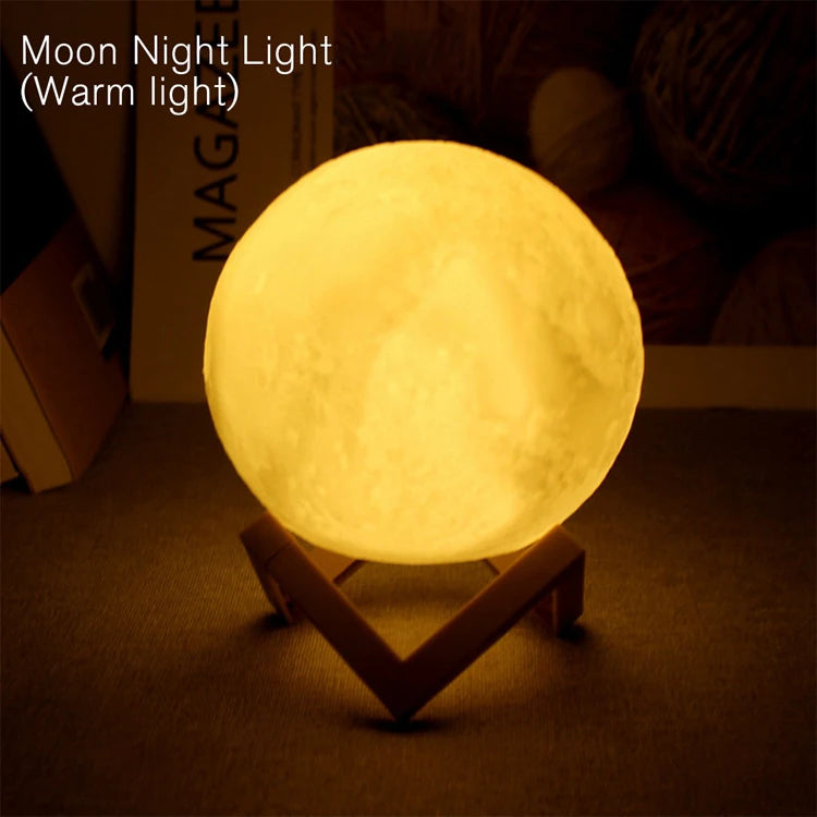 Book Light LED Moon Light Galaxy Light, Moon Night Light Decoration Indoor lighting