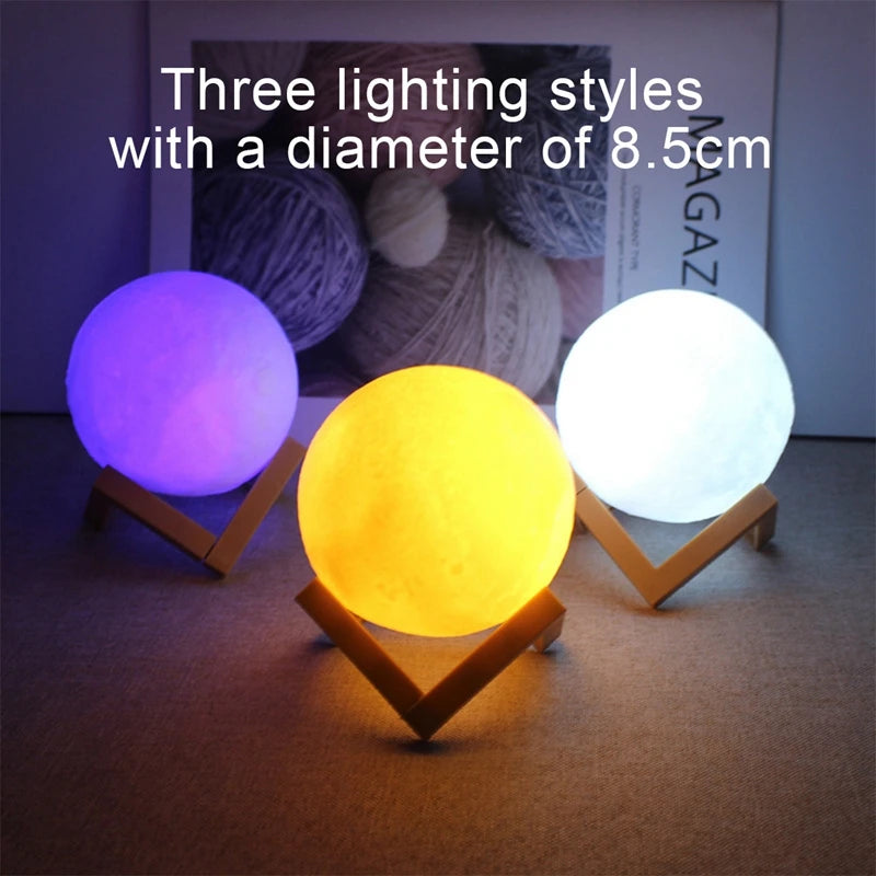 Book Light LED Moon Light Galaxy Light, Moon Night Light Decoration Indoor lighting