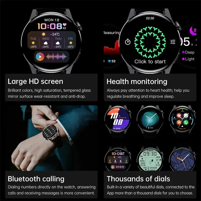 Smart Watch For Xiaomi Huawei Android IOS