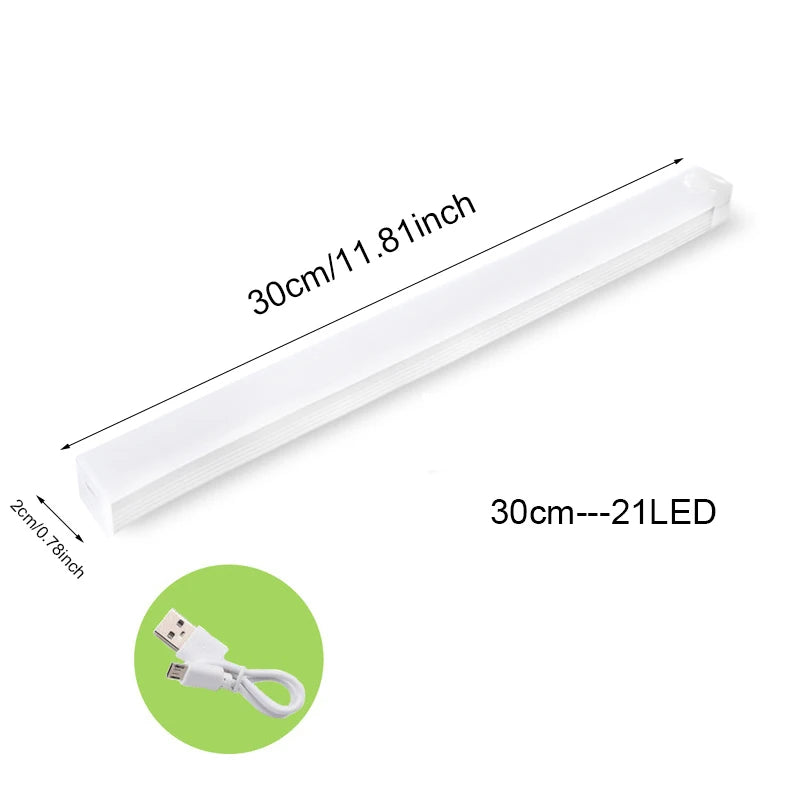 LED Motion Sensor Light Wireless LED Night Light Type C Rechargeable t For Kitchen