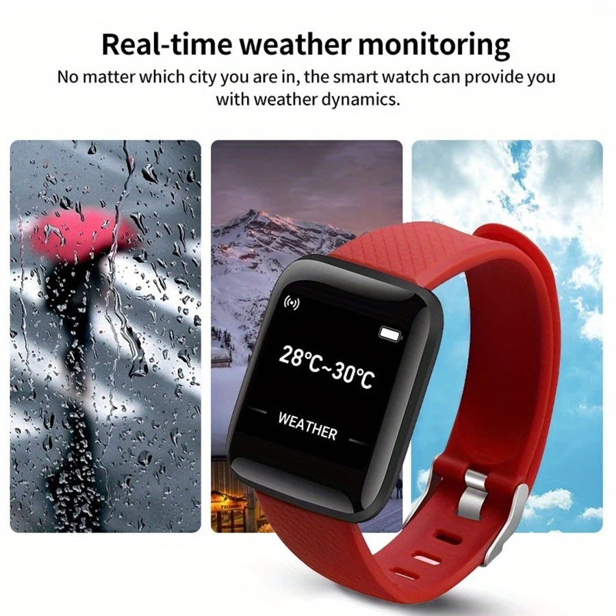 Multifunction Smart Watch For Men Women Kids Message Remind Music Control Sport Step Calories....