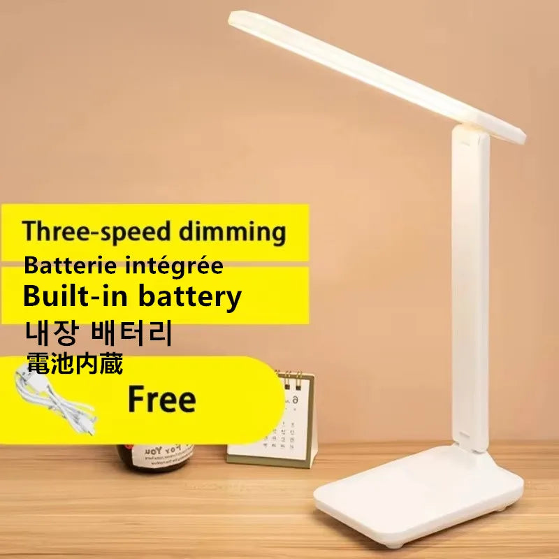 Folding Table Lamp Eye Protection Touch Dimmable LED