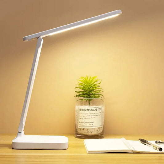 Folding Table Lamp Eye Protection Touch Dimmable LED