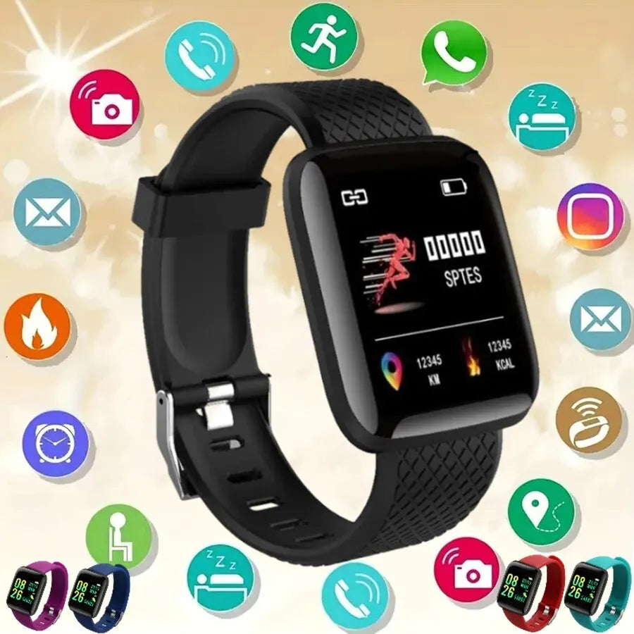 Multifunction Smart Watch For Men Women Kids Message Remind Music Control Sport Step Calories....